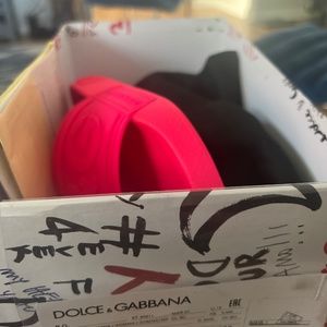 Dolce and Gabbana Gomma Slides